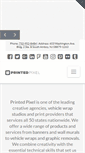 Mobile Screenshot of printedpixel.com